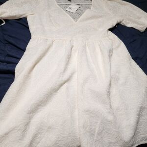 Elegant White Kids Dress